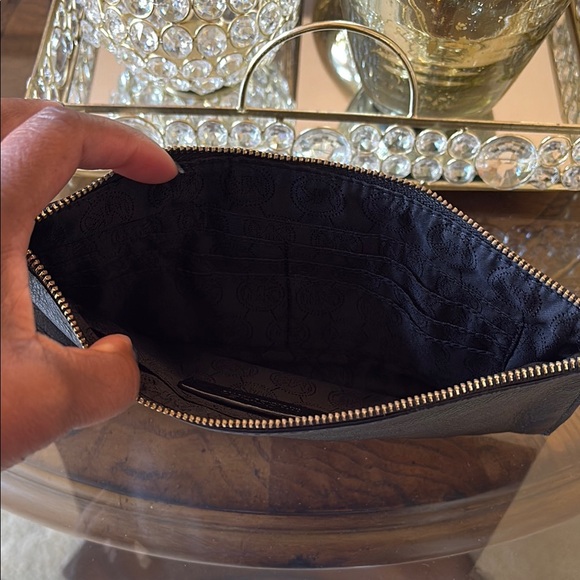 Michael Kors Black and Gold Clutch - Picture 3 of 3